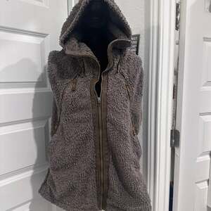 Kuhl Flight Jacket Womens Full Zip Fleece Size Xl color is Breen